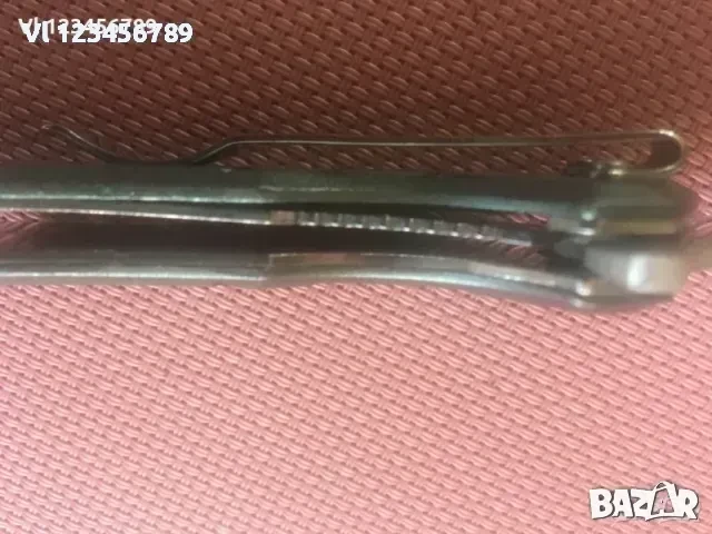 Дизайнерски сгъваем нож 92х222, снимка 3 - Ножове - 50855865