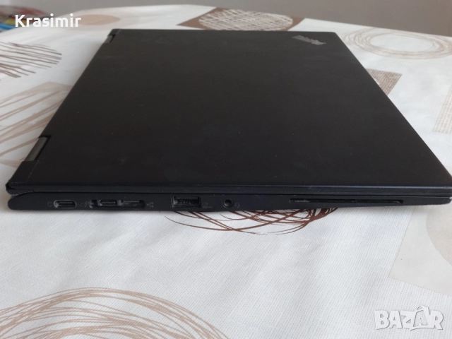 Таблет и Лаптоп 2в1 laptop Lenovo ThinkPad X13 Yoga - 13.3" -i5-10310U 1.7Ghz/RAM16GB/NVMe SSD 256GB, снимка 10 - Лаптопи за работа - 51836480