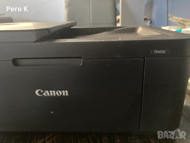 Принтер Canon TR4550, снимка 4 - Принтери, копири, скенери - 53826971