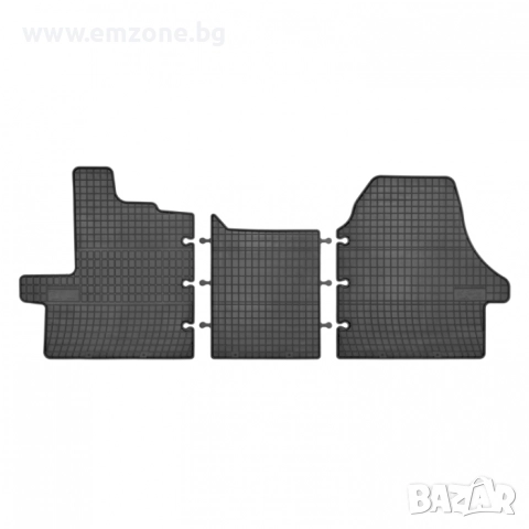 Комплект Гумени Стелки 3 части Frogum за Citroen Jumper/Fiat Ducato/Peugeot Boxer 1994-2014г.