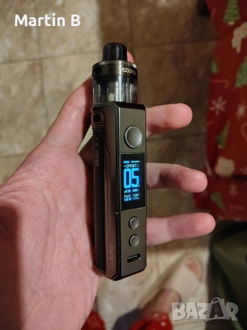Vape VOOPOO Drag X2 (Black) + Висок клас батерия