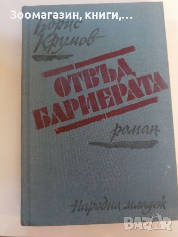 Отвъд бариерата - Борис Крумов, снимка 1 - Художествена литература - 45483737