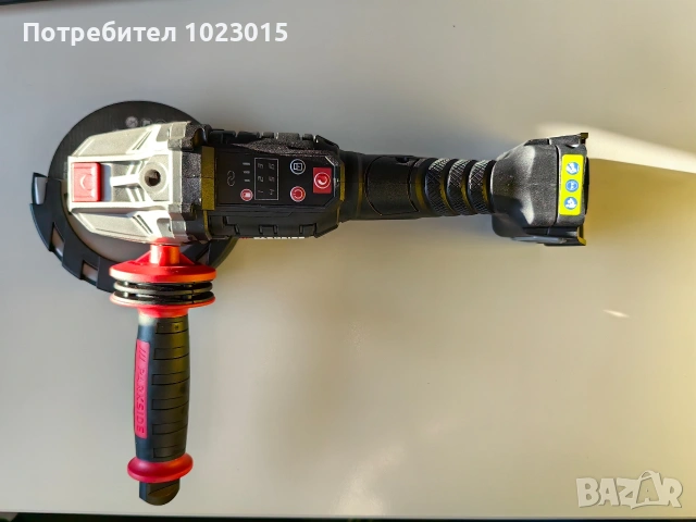 Акумолаторен ъглошлайф 125mm parkside performance 20v