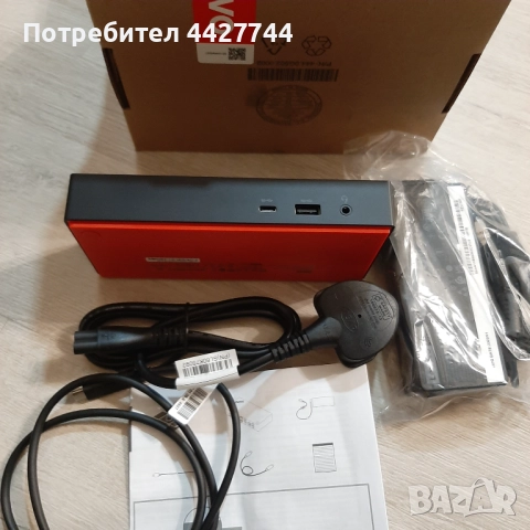 Докинг станция Lenovo ThinkPad USB-C Dock, снимка 2 - Друга електроника - 52696695