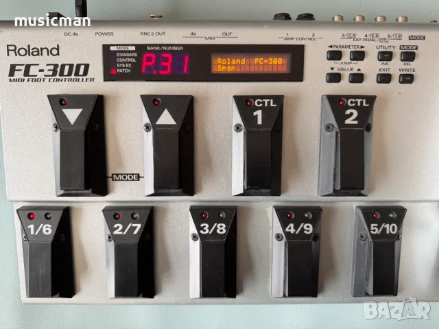 Roland FC-300 MIDI foot controller, снимка 7 - Други - 50347948