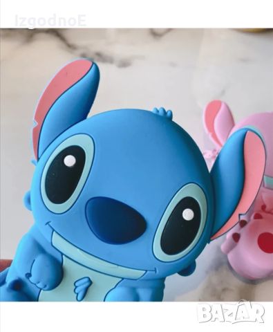 Мека малка силиконова чанта Лило и Стич Lilo and Stitch, снимка 4 - Детски портмонета - 46804169