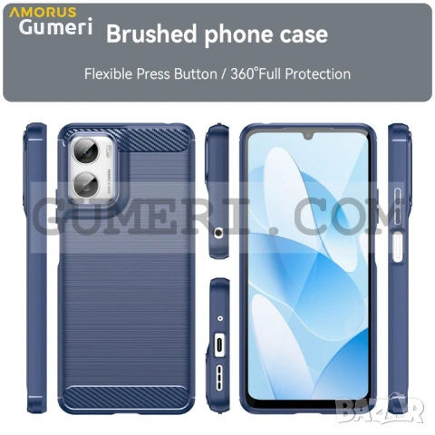 Гръб "Карбон Шарк" за Motorola Moto G06, снимка 9 - Фолия, протектори - 53259463