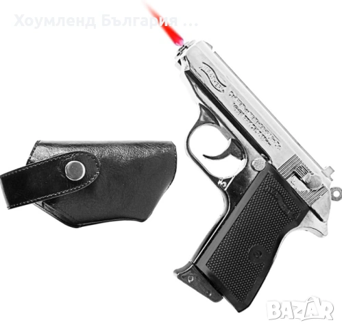 Фалшив пистолет на Джеймс Бонд запалка горелка в кубур