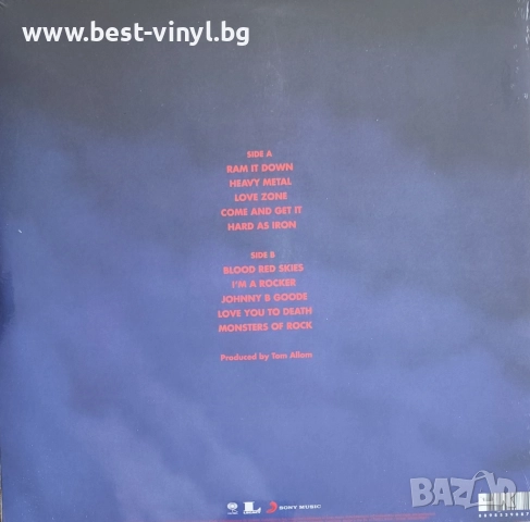 Грамофонна Плоча (Judas Priest - Ram It Down), снимка 2 - Грамофонни плочи - 52666589