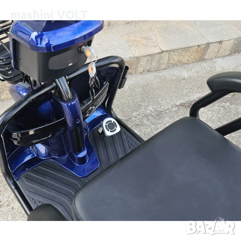 Триместна CARGO електрическа триколка BULLMAX B10, 2000W, 60V, 40Ah, снимка 15 - Инвалидни скутери - 46103822