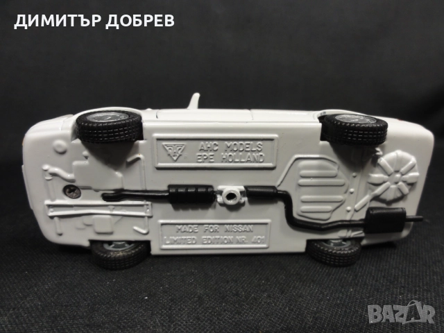 1/43 МЕТАЛНА КОЛИЧКА МАЩАБЕН МОДЕЛ NISSAN MAXIMA AHC MODELS, снимка 8 - Колекции - 51567476
