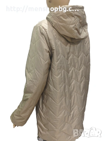 Големи размери яке код 7 - бежово, снимка 3 - Якета - 53623484