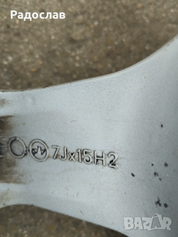 Продавам джанти за Опел 5 100 15 7j, снимка 5 - Гуми и джанти - 54178305