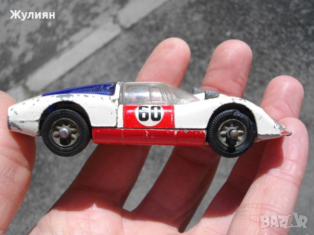 МЕТАЛНА КОЛИЧКА CORGI TOYS PORSCHE CARRERA 6 , снимка 4 - Антикварни и старинни предмети - 45469734