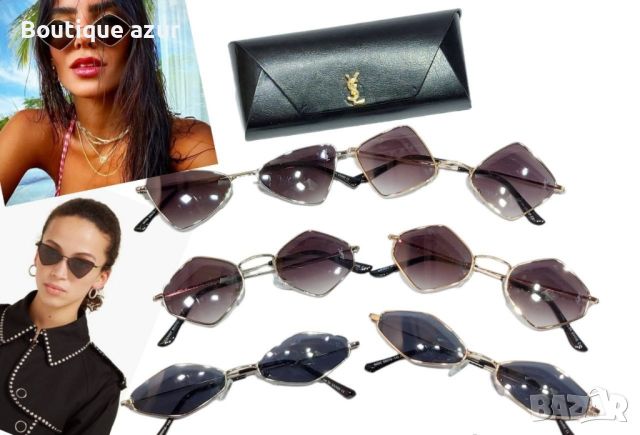 слънчеви очила с кутия на марката и кърпичка на едро , снимка 1 - Слънчеви и диоптрични очила - 45114449