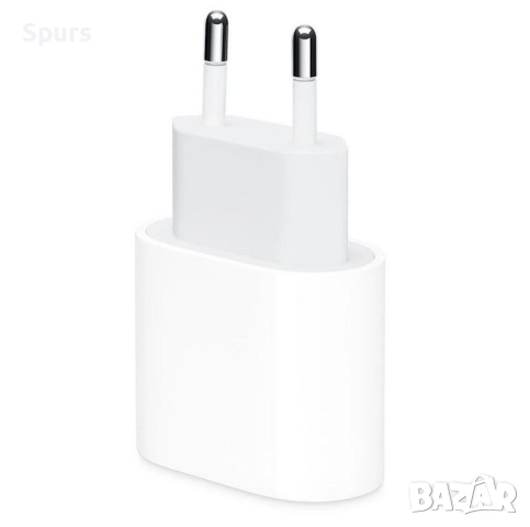 Зарядно устройство Apple - USB-C, 20W, бяло, снимка 3 - Оригинални зарядни - 52282169