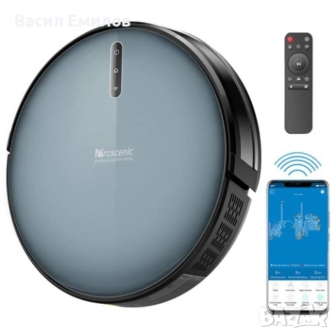 Роботизирана прахосмукачка Proscenic 830P, снимка 2 - Прахосмукачки - 52287785