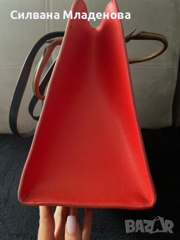Червена чанта Furla, снимка 10 - Чанти - 45528097