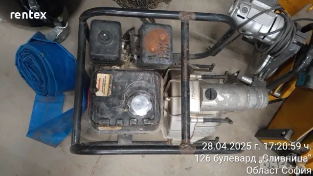 Бензинова водна помпа 3 Cimex TWP75 2016, снимка 3 - Водни помпи - 50361567