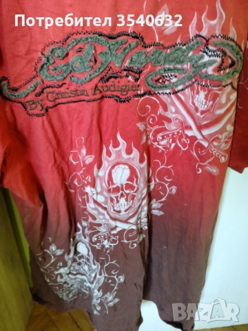 Christian Audigier тениска, снимка 2 - Блузи - 53129940