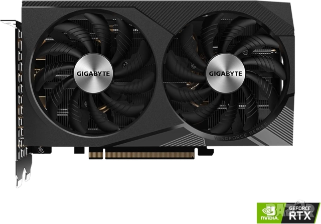 НОВА! Геймърска Видеокарта Gigabyte GeForce RTX 3060 WINDFORCE OC 12GB – Rev. 2.0, снимка 2 - Видеокарти - 52680847