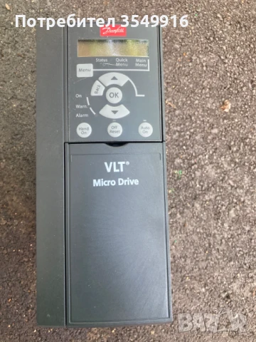 Честотен регулатор(инвертор) Danfoss 7,5кw Micro drive, снимка 3 - Други машини и части - 51245314