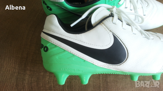 NIKE TIEMPO KIDS Football Leather Boots Размер EUR 39 / UK 6 детски бутонки естествена кожа 138-14-S, снимка 3 - Детски маратонки - 45063074