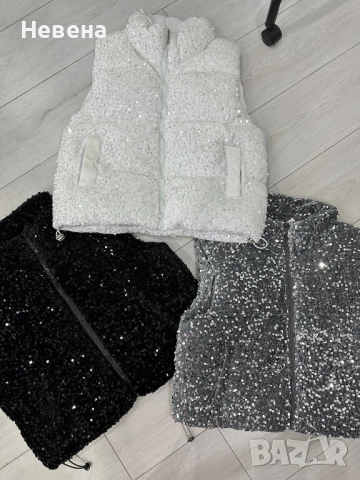 Грейка елек с пайети