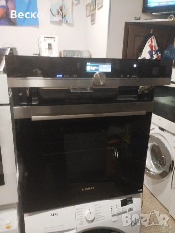 Комбинирана фурна с пара SIEMENS WI-FI Black Edition, снимка 11 - Печки, фурни - 53815621