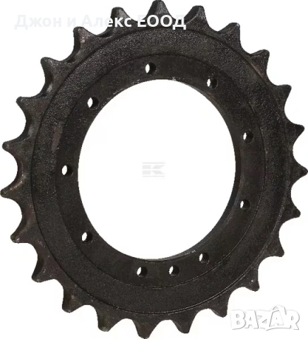 Водещи зъбни колела за багери – Kubota, Caterpillar, Komatsu, Hitachi, Bobcat, Volvo, Yanmar и др., снимка 6 - Индустриална техника - 53856596