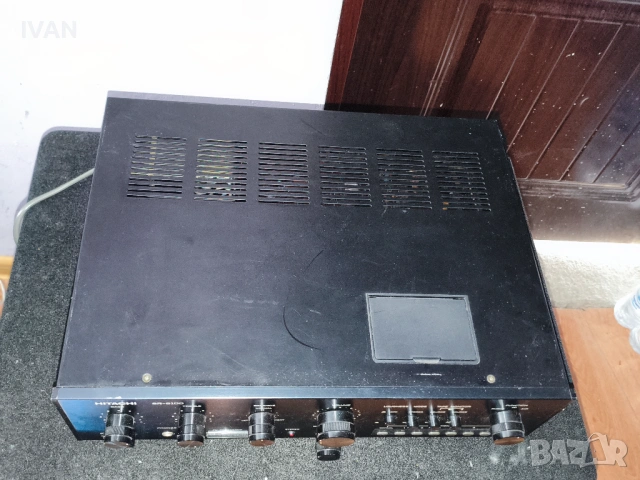 Продавам усилвател Hitachi-sr-6100, снимка 4 - Ресийвъри, усилватели, смесителни пултове - 54239247