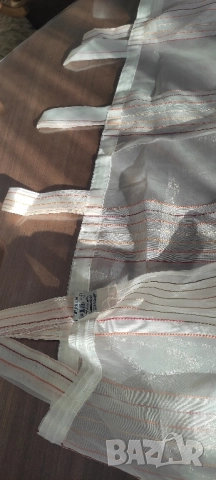 Комплект от 2 пердета/ завеси* Готови за окачване* Като нови, снимка 6 - Пердета и завеси - 51444379