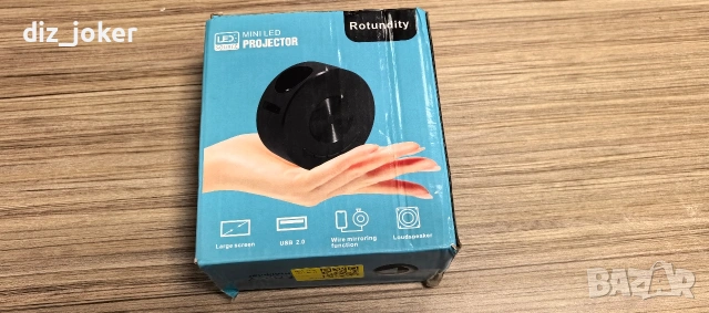 лед мини проектор, снимка 4 - Плейъри, домашно кино, прожектори - 53808944