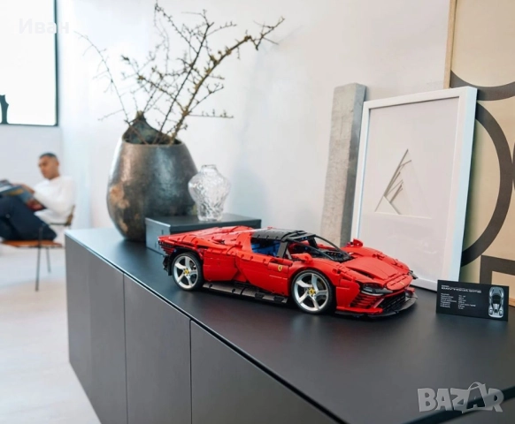 LEGO® Technic - Ferrari Daytona SP3, 3778 части. Нови и запечатани !, снимка 2 - Други игри - 52802530