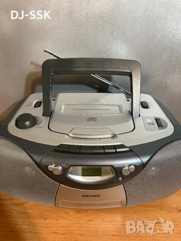 PHILIPS AZ-1003 MP3 Радио Касетофон, снимка 2 - Радиокасетофони, транзистори - 49476920