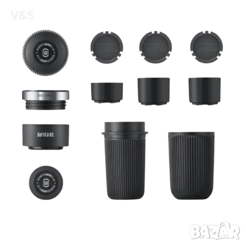 Wacaco Nanopresso Barista Kit, Аксесоар за двойно еспресо – Wacaco® Nanopresso Barista Kit, снимка 2 - Кафемашини - 48603379