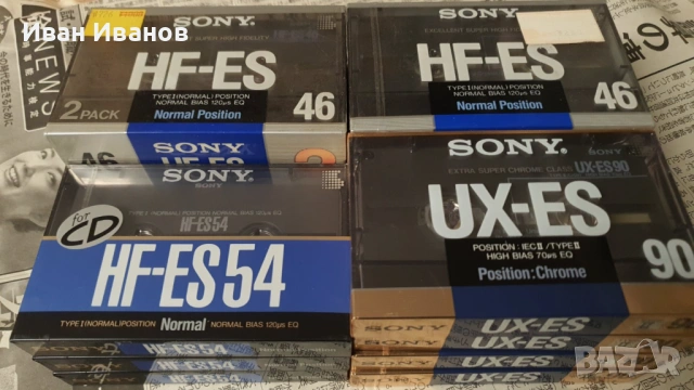 SONY японски аудиокасети висок клас 