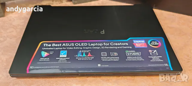 4K Ultra HD OLED/Core i7-12700H/NVidia RTX 3070Ti/16GB RAM/1TB SSD NVMe/ASUS ProArt Studiobook H7600, снимка 5 - Лаптопи за работа - 48618361