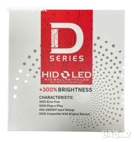 Диодни крушки за ксенон D2S/R - 2бр/к-т лед ксенон крушки, снимка 3 - Аксесоари и консумативи - 51281559
