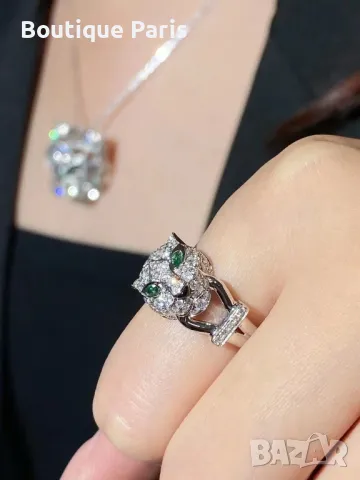Cartier Panthere пръстен, снимка 3 - Пръстени - 49962530