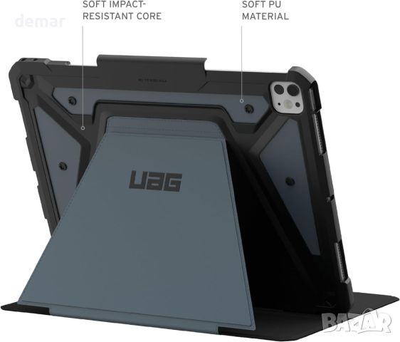 Калъф URBAN ARMOR GEAR UAG за iPad Pro 13" (7th Gen, 2024, M4), син, снимка 4 - Таблети - 46429404