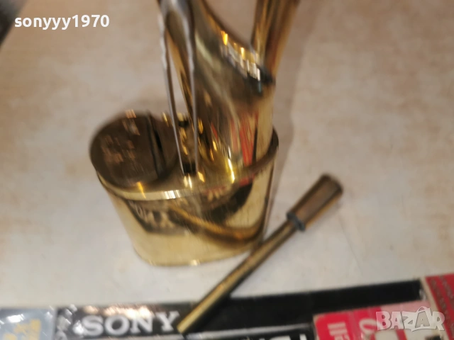 лула мед/месинг/златен цвят 0802261532, снимка 14 - Антикварни и старинни предмети - 53402431