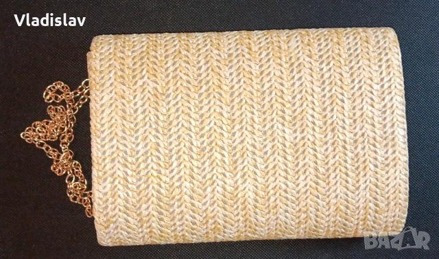 Сламена чанта Larcenciel, лятна плажна дамска чанта, снимка 3 - Чанти - 52160176