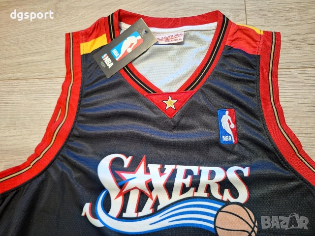 Баскетболен потник на Алън Айвърсън#Филаделфия 76ърс Mitchell&Ness!, снимка 5 - Баскетбол - 52638908
