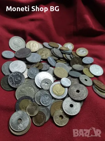 100бр. световни монети на цена от 50лв.