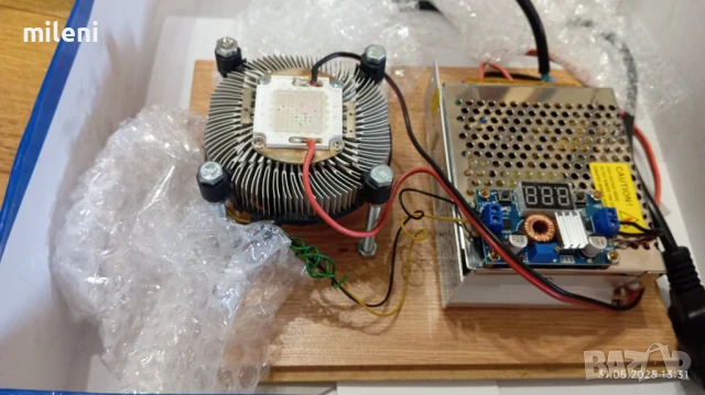 100w Лед УВ LED UV Лампа за осветяване горене на Сито печат, снимка 2 - Други - 50504343