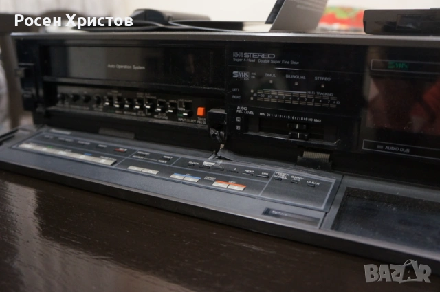 Видеорекордер Panasonic NV-FS1, повреден, с баркод четец и дистанционно, снимка 6 - Плейъри, домашно кино, прожектори - 53036745