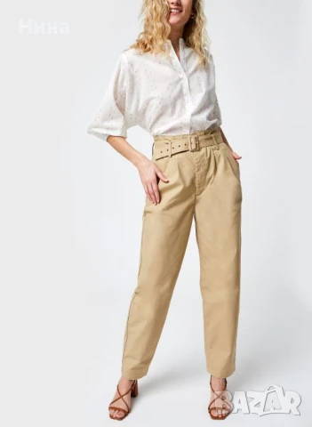 Дамски панталон Levi's Premium Tailor High Loose Taper, снимка 4 - Панталони - 50572892