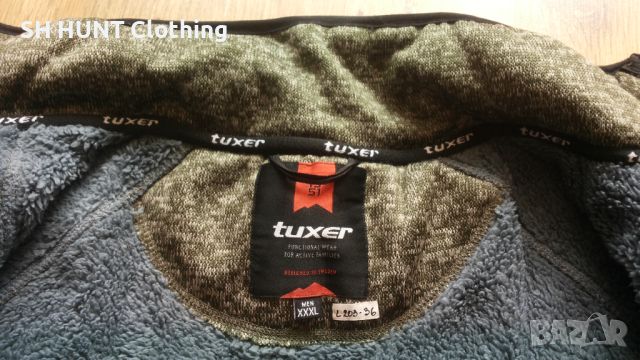 TUXER SWEDEN WINDPROOF Winter Jacket размер 2-3XL за лов риболов зимно яке вятъроустойчиво - 954, снимка 11 - Якета - 45425136