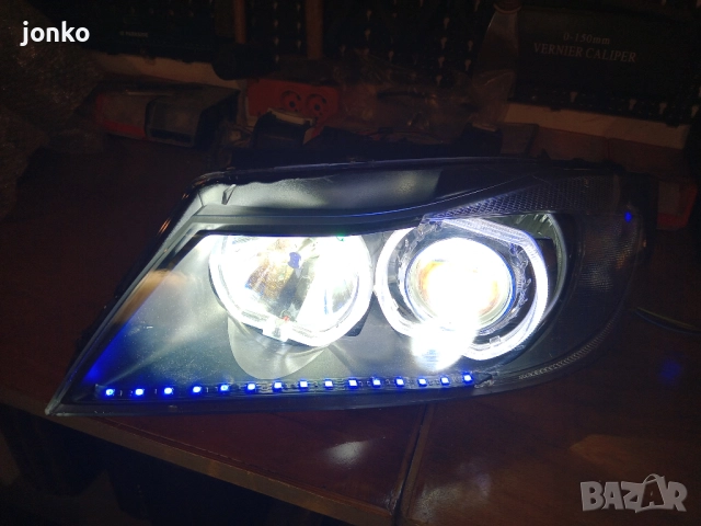 Комплект тунинг фарове за BMW E 90/91 (2005-2007), снимка 4 - Аксесоари и консумативи - 52908315